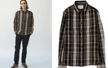 Corridor-NYC's-Black-Mustard-Plaid-LS-Will-Poupon-Your-Other-Shirts