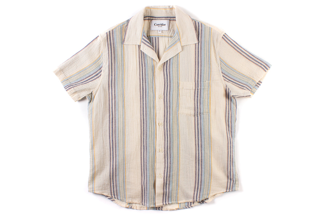 Corridor's-Beachside-Shirt-Is-Striped-Spring-Summer-Simplicity-front