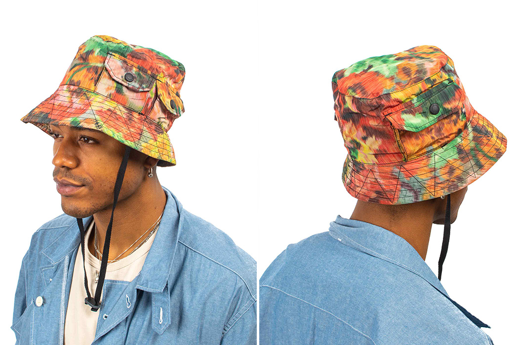 Impress-Your-Grandma-With-Engineered-Garments'-Floral-Camo-cap-model-front-back