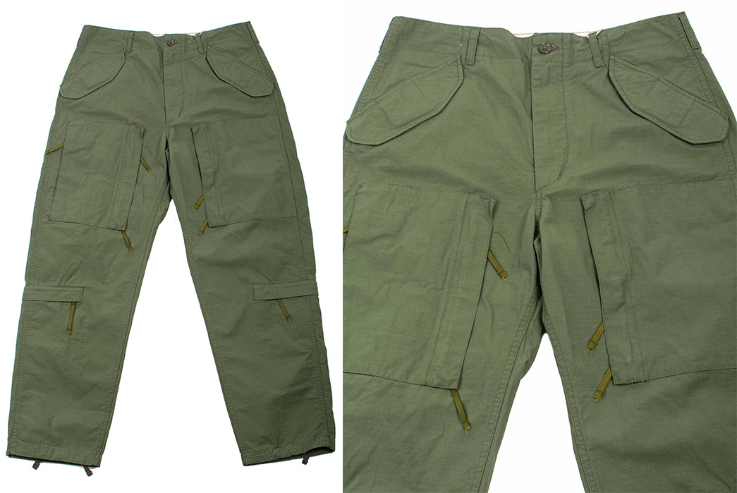 Join-The-Aircrew-With-Engineered-Garments'-Latest-Military-pants-fronts