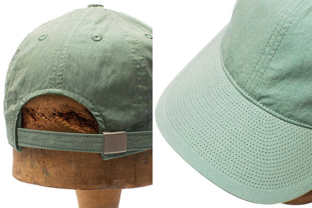 Poten-Swaps-Leather-For-Cotton-On-Its-Trio-Of-Summer-Ready-'Rudeback'-Caps-green-back-and-front