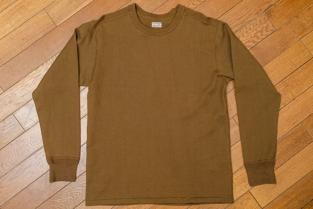 Stevenson-Overall-Co.'s-Thermal-Crewneck-Isn't-Just-For-Winter-front-light-brown