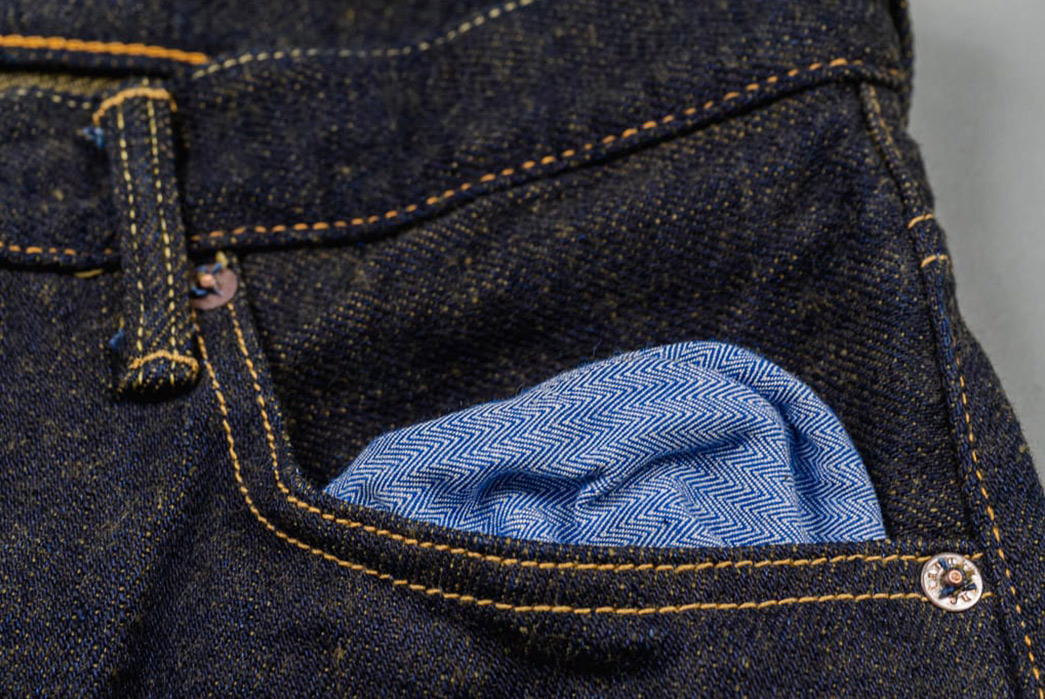 Tanuki's-Heavy-Kusaki-Regular-Jeans-Are-Partially-Dyed-With-Pomegranate-Skin-pocket-bag