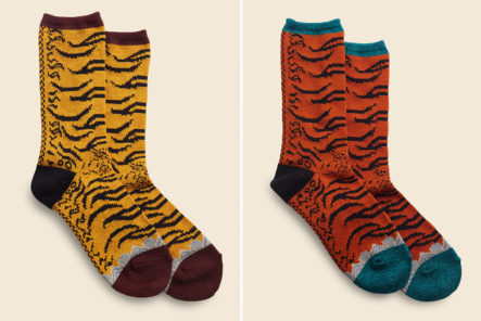 These-Kapital-84-Yarns-Socks-Reference-Nepalese-Tiger-Rugs-yellow-and-red