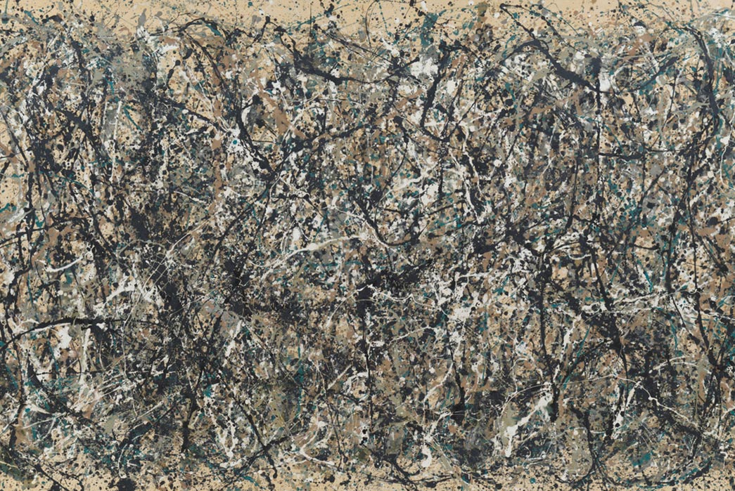 Postmodern-Beats,-Kerouac-&-Co.---Style-Starters Jackson Pollock's "One: Number 31", 1950. Image via the Museum of Modern Art.
