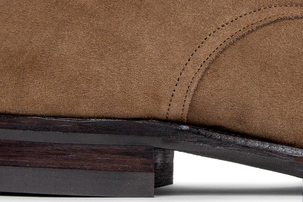 Viberg's-Makes-Up-Its-Halkett-Boot-In-C.F.-Stead's-Eco-Veg-Tan-Suede-single-side-detailed