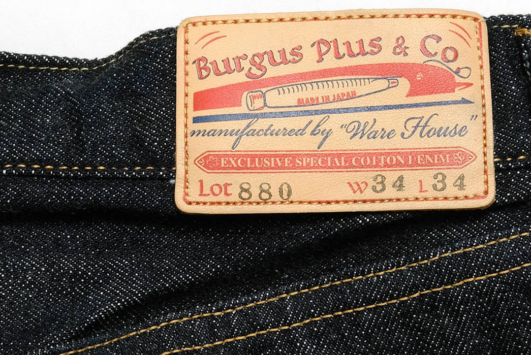 Burgus-Plus-Used-Warehouse-&-Co.-Denim-For-This-Lot.880-Vintage-Slim-Jeans-back-leather-patch