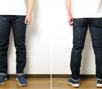 Burgus-Plus-Used-Warehouse-&-Co.-Denim-For-This-Lot.880-Vintage-Slim-Jeans-model-front-back