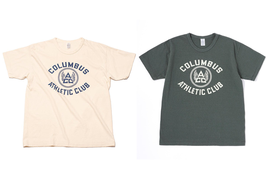 Clutch-Cafe-Stocked-Up-On-Warehouse's-SS22-'2nd-Hand-Series'-Tees-fronts-light-and-green-grey