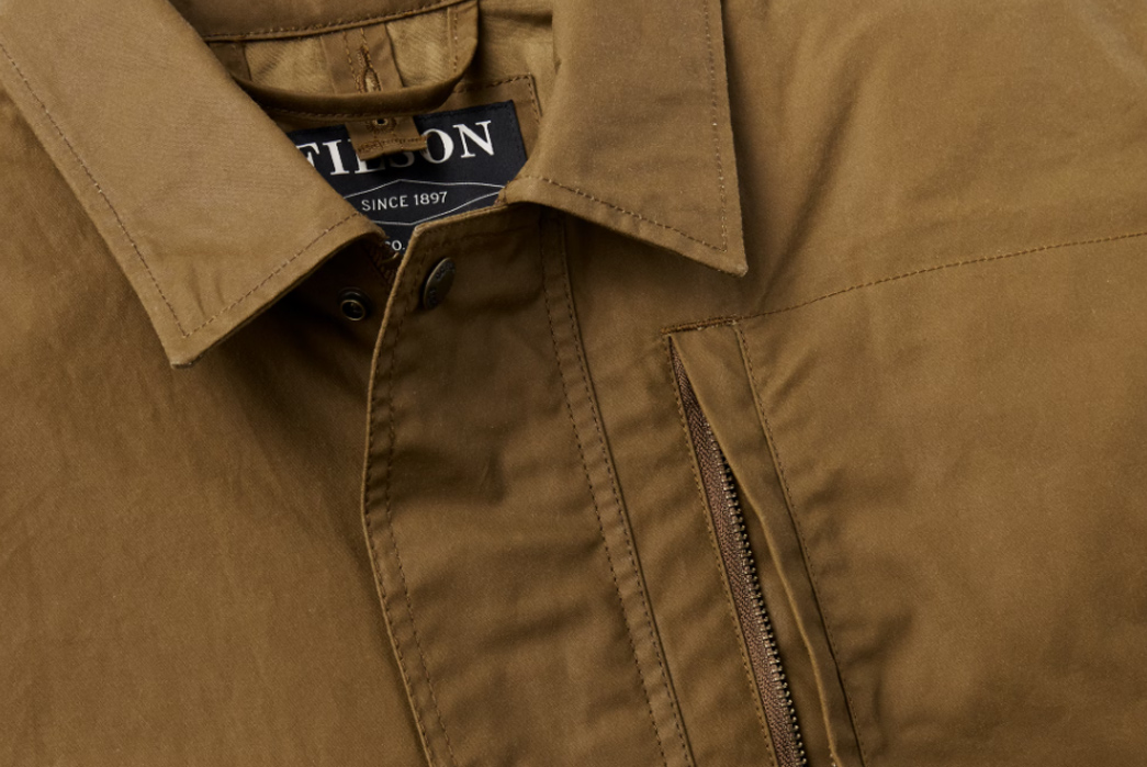 Filson-Releases-Long-Awaited-Reissue-Of-Its-Aberdeen-Jacket-front-collar-and-sleeve