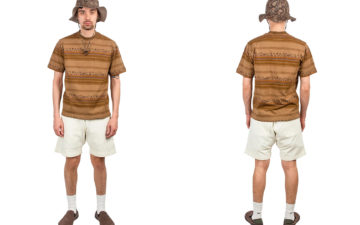 Go-On-Safari-With-This-Jacquard-Striped-Beams-Plus-Tee-model-front-back