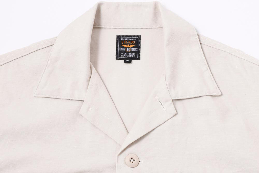 Jelado's-Lennon-Shirt-Returns-For-SS22-white-front-collar