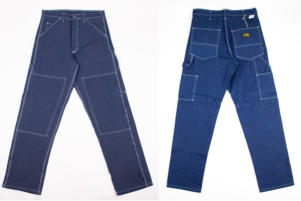 Stan-Ray-Made-Its-Painter-Pant-In-Mount-Vernon-Mills-Denim-front-back