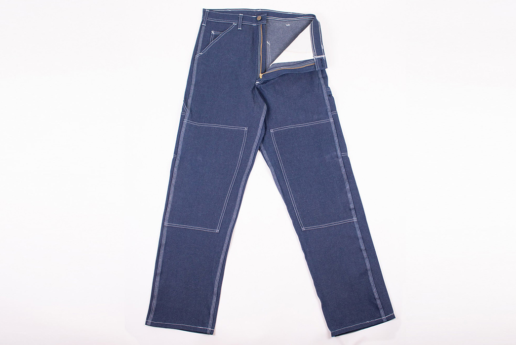 Stan-Ray-Made-Its-Painter-Pant-In-Mount-Vernon-Mills-Denim-front-open