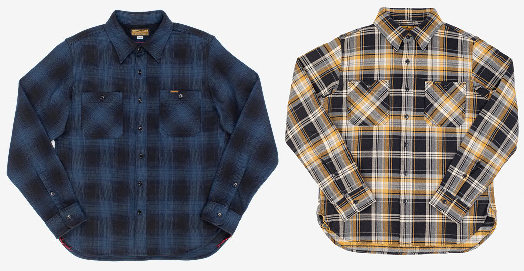 Style-Starters---New-Americana-Iron-Heart-Ultra-Heavy-Flannel-Shirts,-$342-at-Brooklyn-Clothing