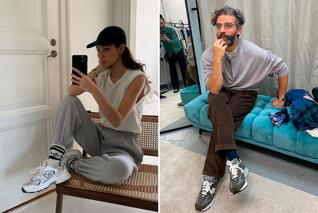 Style-Starters---Normcore-Borderline-goofy-New-Balance-530s-being-rocked-via-Fakerstorm-(left)-&-Oscar-Isaac-rocking-New-Balance-(right)