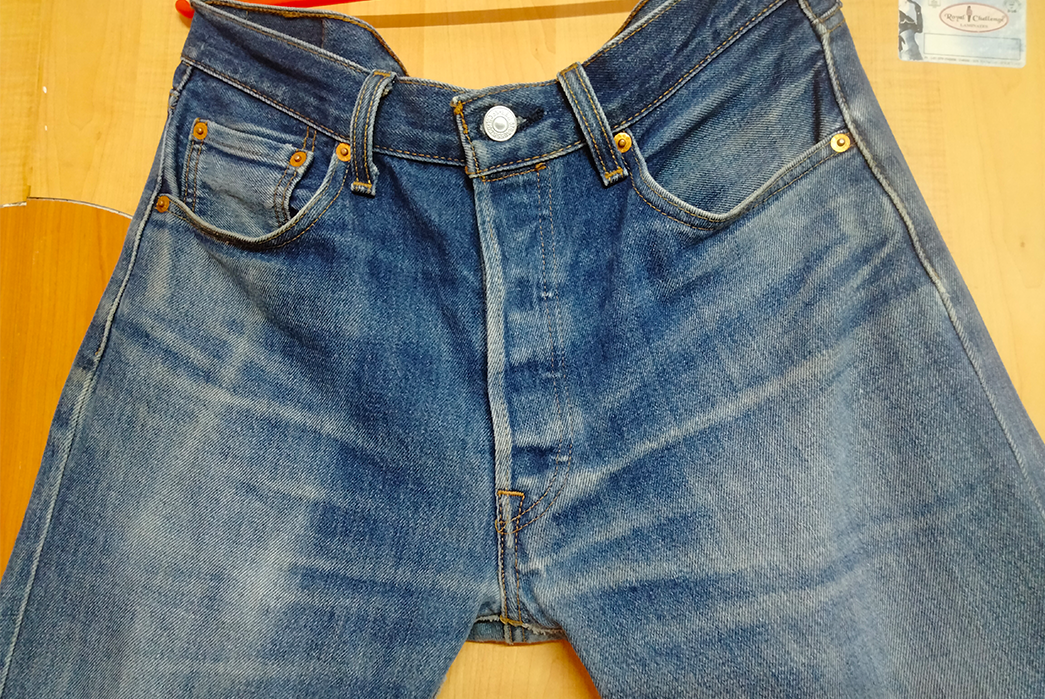 Fade Friday – Levi’s 501 STF (2 Years, 4 Washes, 3 Soaks)
