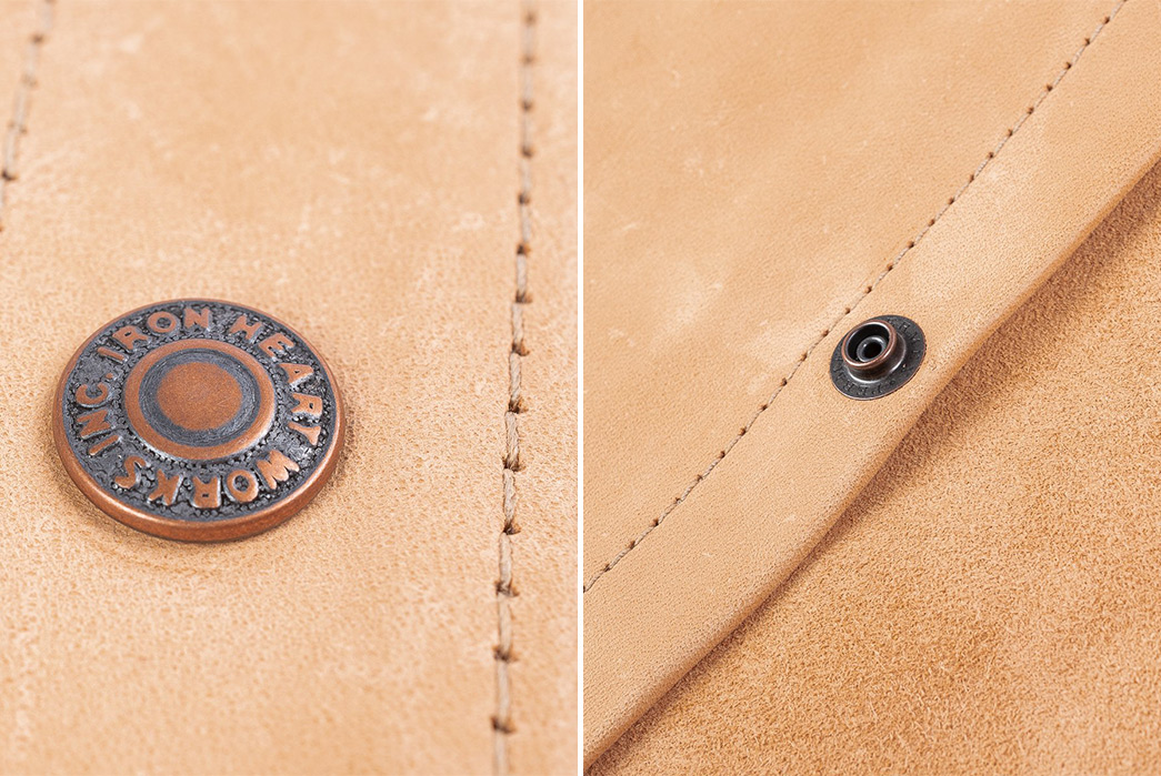 Iron-Heart-Collabs-With-Simmons-Built-For-Veg-Tan-Horsehide-Western-Shirt-buttons