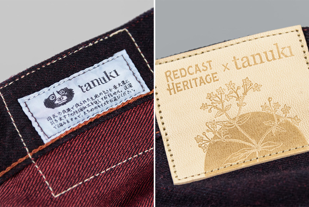 Redcast-Heritage-Dropped-Its-Premier-Collab-With-Tanuki-inside-label-and-back-leather-patch