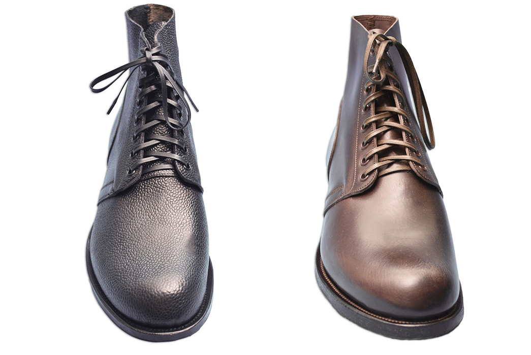 Compatriots-Himel-Bros.-&-Viberg-Come-Together-For-Another-Gorgeous-Boot-Release-black-and-brown-single-front