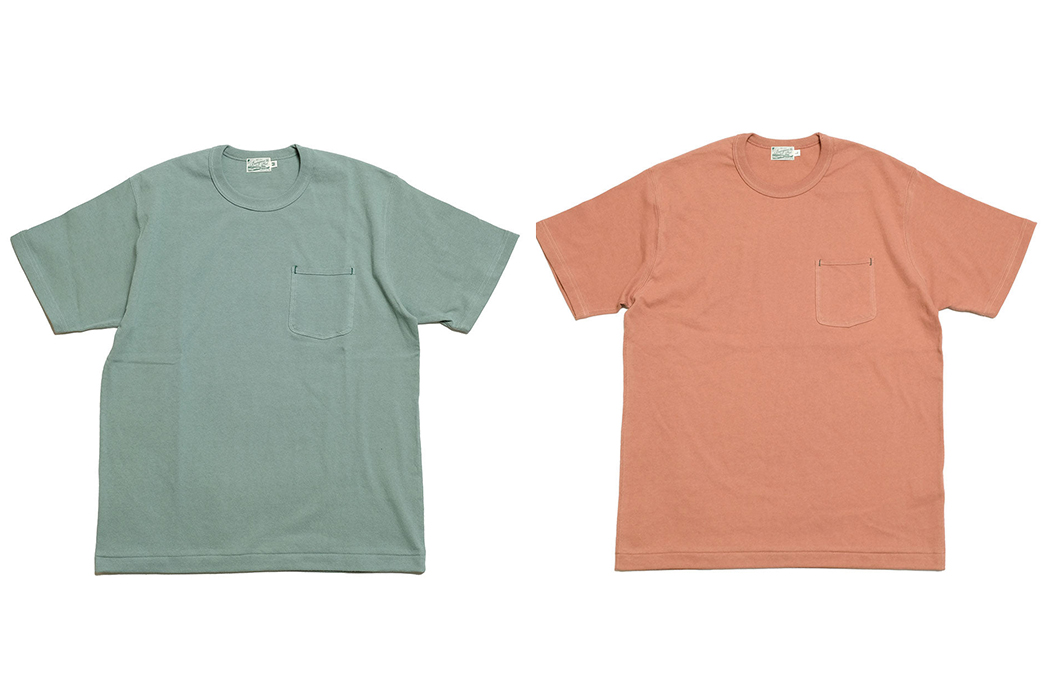 Stock-Up-On-Burgus-Plus'-S-S-Pocket-Tees-front-green-and-orange