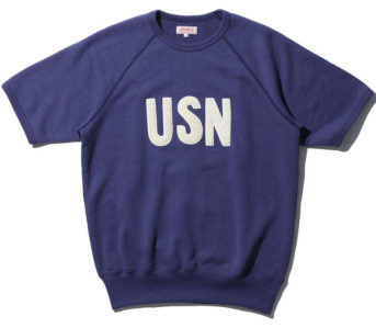 The-Real-McCoy's'-Military-S-S-Sweatshirt-front