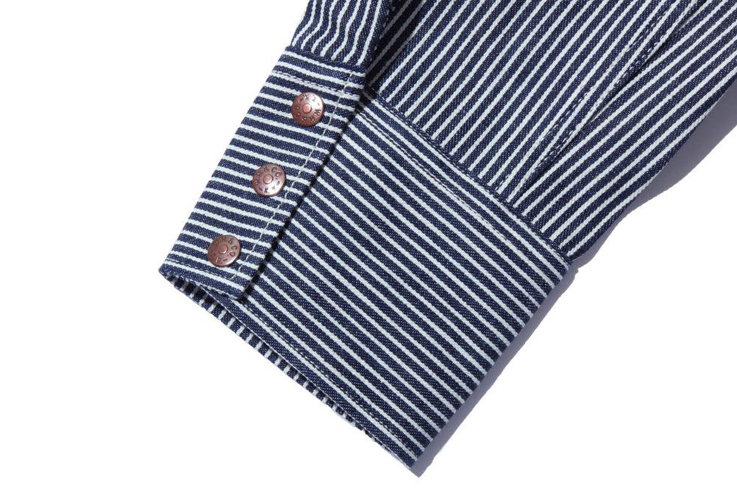Warehouse-&-Co.-Drops-Hickory-Stripe-Western-Shirt-sleeve