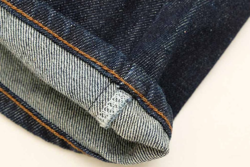 Big-John-Honors-Its-1970s-Roots-With-Bell-Bottom-Jeans-leg-selvedge-2
