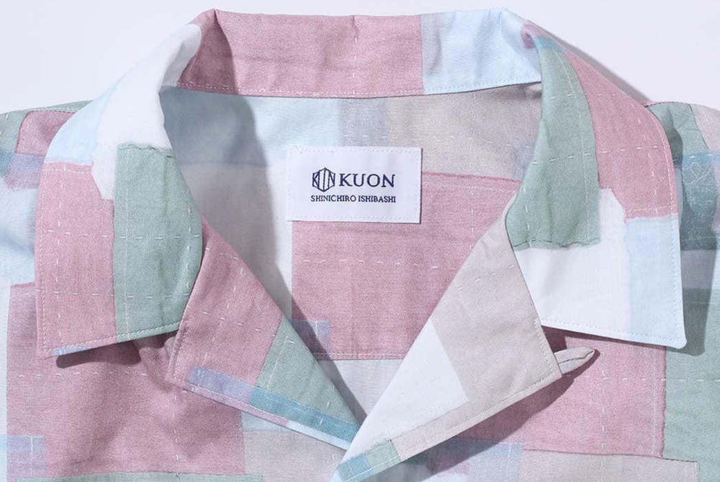 KUON's-Pale-Patchwork-Shirt-Might-Be-The-Shirt-Of-The-Summer-collar