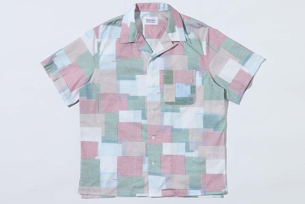 KUON's-Pale-Patchwork-Shirt-Might-Be-The-Shirt-Of-The-Summer-front