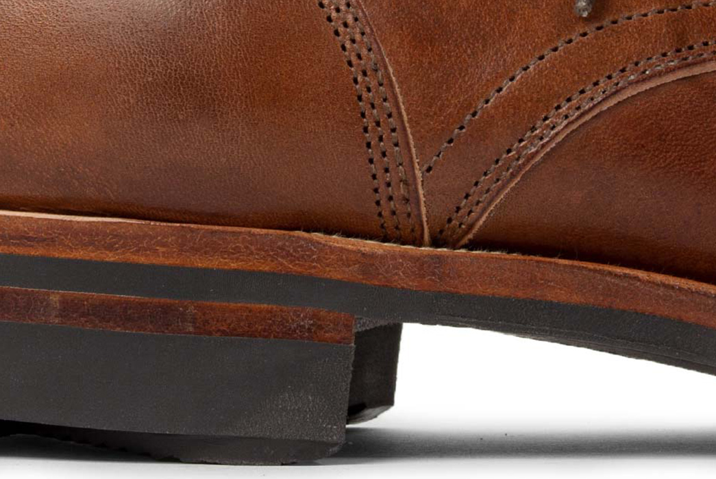 Lugged-Plain-Toe-Shoes---Five-Plus-One-3)-Viberg-145-Oxford---Natural-Essex-Horsebutt-detailed