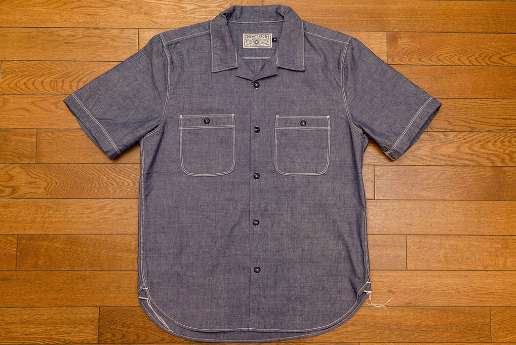 Freenote-Cloth's-Drayton-Chambray-Is-Inspired-By-Military-Shirting-front