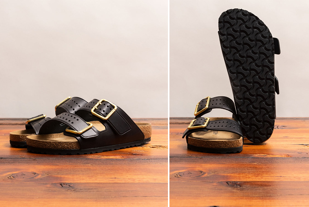 Leather-Slip-On-Sandals---Five-Plus-One-3)-Birkenstock-Arizona-Bold