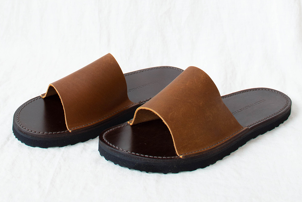 Leather-Slip-On-Sandals---Five-Plus-One-4)-Kojima-Shoemakers-Fred