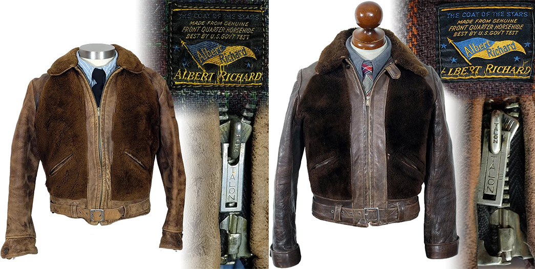 Moments-In-Time---Grizzly-Jacket-Original-Albert-Richard-Grizzly-Jackets-via-Vintage-Haberdashers.-The-label-of-the-jackets -dubbed-them-'The-Coat-Of-The-Stars'.