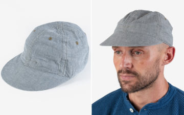 Papa-Nui's-Beach-Head-Cap-Is-Made-From-Gorgeous-Sea-Green-Chambray