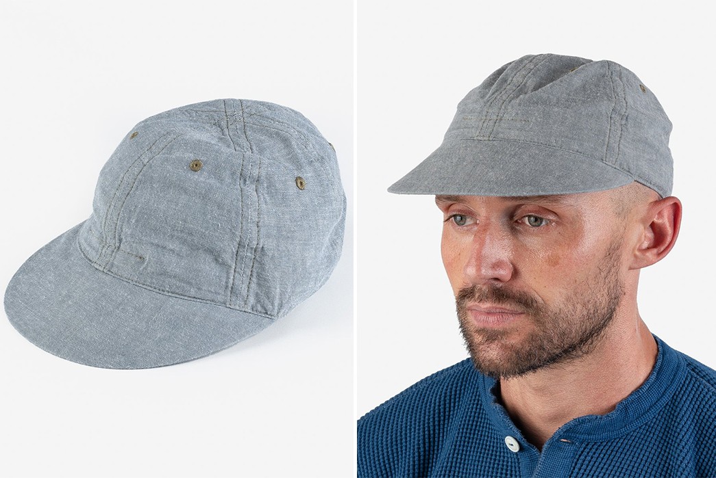 Papa-Nui's-Beach-Head-Cap-Is-Made-From-Gorgeous-Sea-Green-Chambray