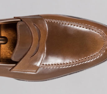 Penny-Loafers---Five-Plus-One-3)-Lof-&-Tung-Shell-Cordovan-Penny-Loafers-single