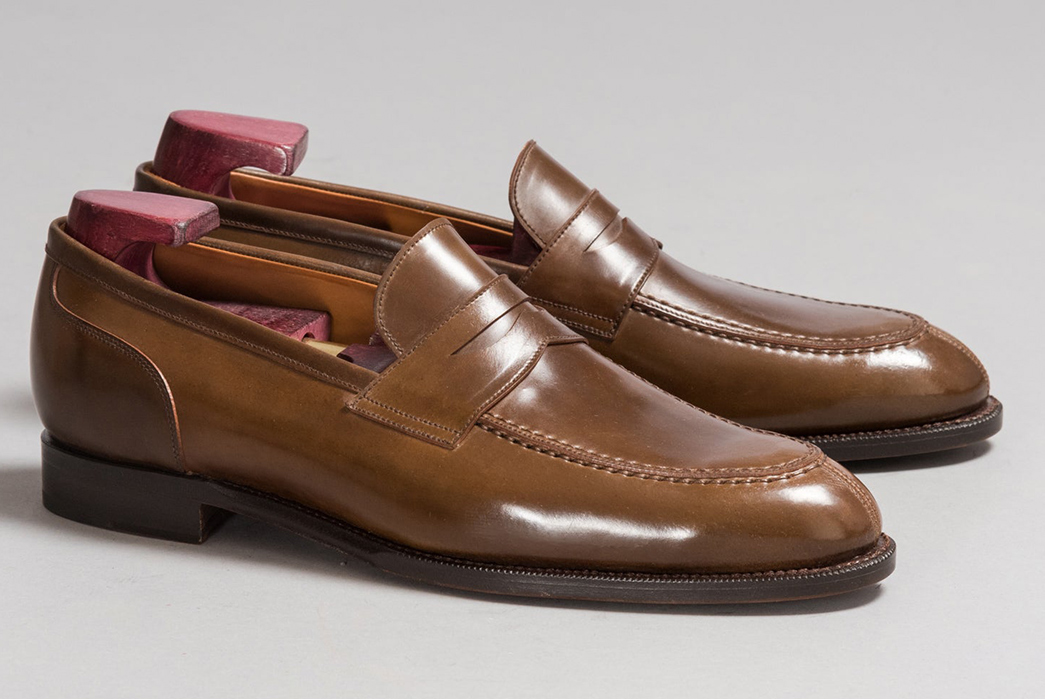 Penny-Loafers---Five-Plus-One-3)-Lof-&-Tung-Shell-Cordovan-Penny-Loafers