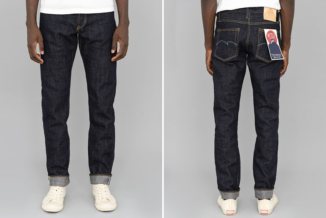 Reach-New-Selvedge-Peaks-With-Studio-D'Artisan's-D1838-Mount-Fuji-Jeans-model-front-back