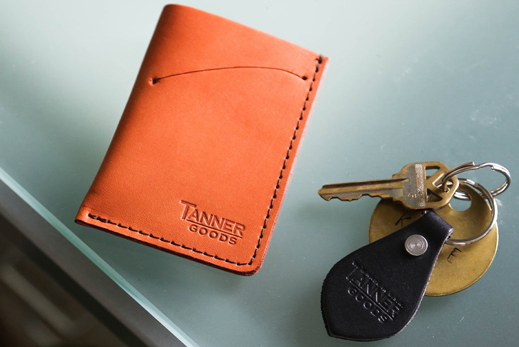 Tanner-Goods'-Minimal-Collection-Is-Super-Clean-orange-with-keys