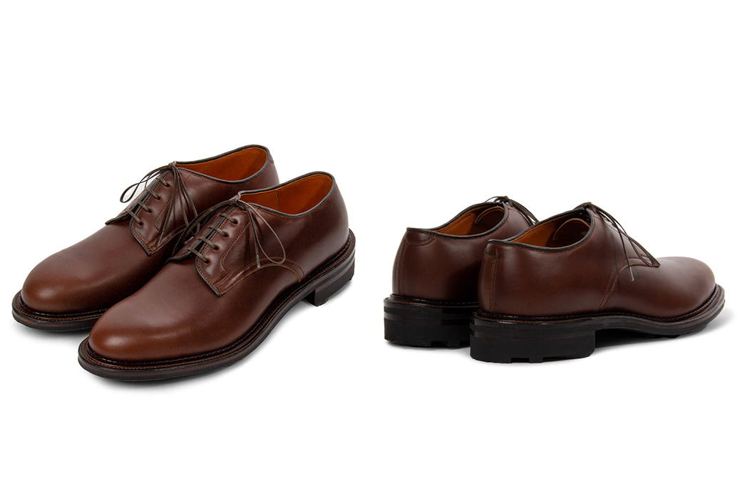 Viberg-Dropped-A-New-Trio-Of-Brown-Horween-Chromexcel-Stompers-shoes-pair-front-and-back