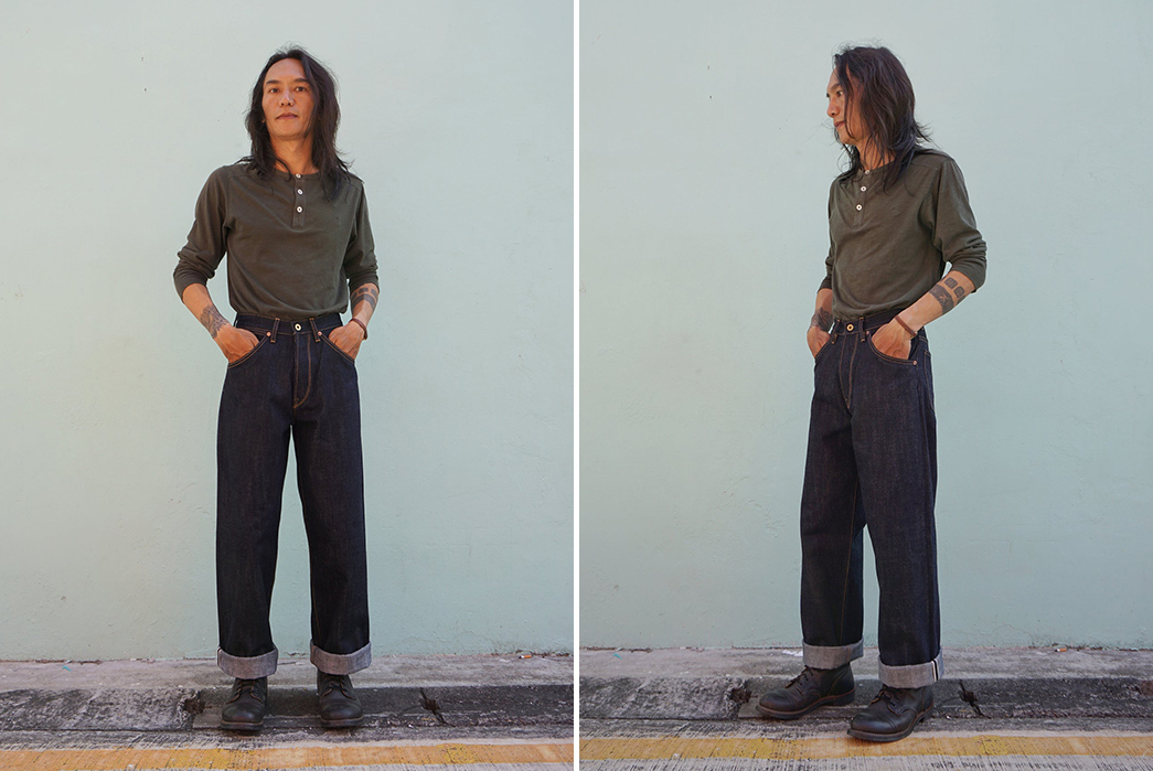 Wide-Leg-Raw-Denim-Jeans---A-Buyer's-Guide-model-front-side