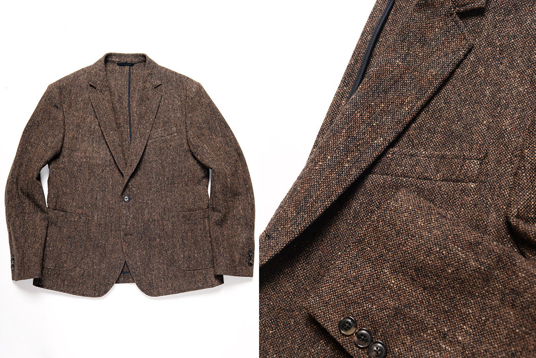 Working-Titles---Dead-Poets-Society-BKT35-Unstructured-Jacket-in-Flecked-Donegal-Tweed,-$215-from-Brooklyn-Tailors
