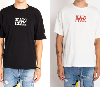Be-A-Kap-Fanboy-With-Kapital's-Jersey-ROOKIE--Crew-T-Shirt-model-fronts