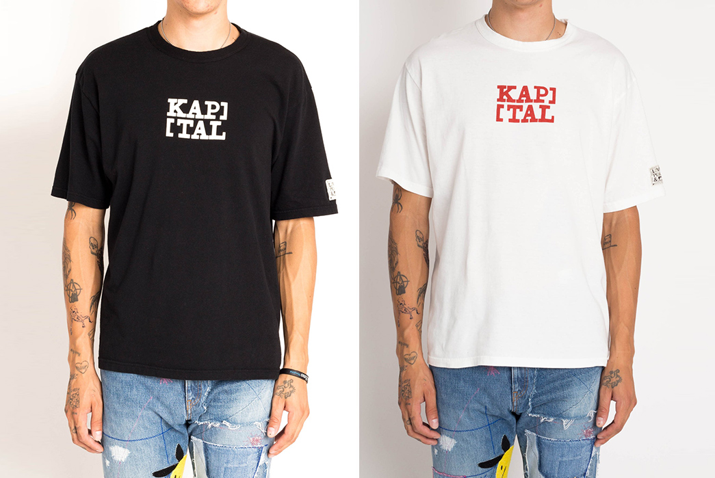 Be-A-Kap-Fanboy-With-Kapital's-Jersey-ROOKIE--Crew-T-Shirt-model-fronts