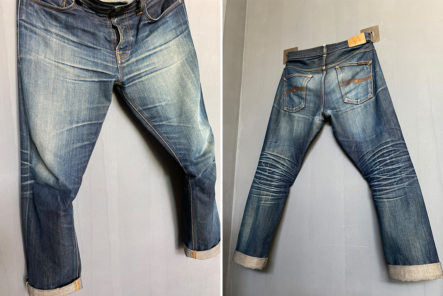 Fade-Friday---Nudie-Grim-Tim-Dry-Selvage-(20-Months,-3-Washes,-3-Soaks)-front-back