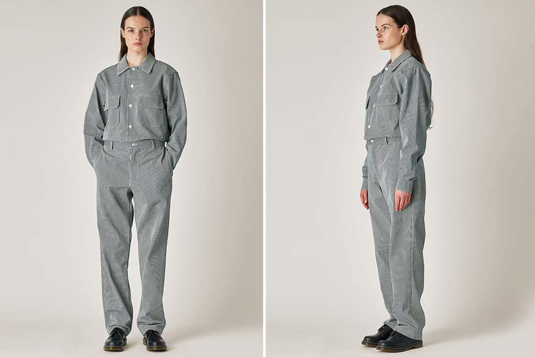 Matty-Matheson's-Cooking-Up-Fresh-Workwear-With-Rosa-Rugosa-grey-model-front-side