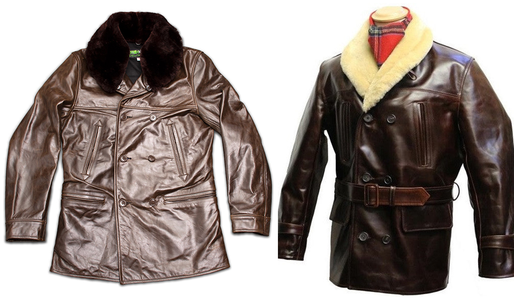 Moments-In-Time---The-Barnstormer-Jacket-Modern-Barnstormers-made-by-Himel-Bros.-(left)-and-Aero-Leathers-(right)