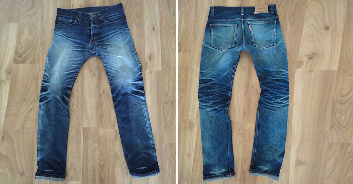 Fade Friday - Route Blue Jeans Unknown Model (5.5 Years, 1 Wash, 3 Soaks)